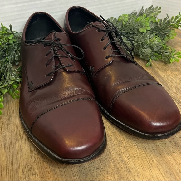 Florsheim Men\'s Dress Shoes Midtown Cap Toe Oxfords In Cognac  Size 11 main image 6